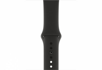 Apple Watch Series 5, 40 мм, корпус из алюминия цвета «серый космос», спортивный ремешок черного цвета